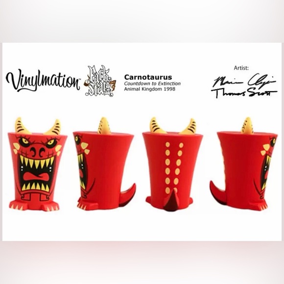 Disney Park Starz Series 2 Vinylmation - Carnotaurus Countdown to Extinction - Picture 2 of 2